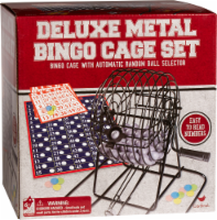 Cardinal Games Deluxe Metal Bingo Cage Set Perspective: Main
