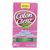 Natural Balance Colon Clenz - 30 Vegetarian Capsules - Pack of 3 Perspective: Main