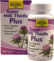 Natural Balance Super Milk Thistle Plus Vegetarian Capsules Perspective: Main