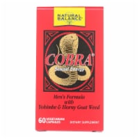 Natural Balance Cobra Sexual Energy - 60 Vegetarian Capsules Perspective: Main