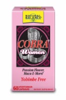 Natural Balance Cobra Women Dietary Supplement Vegetarian Capsules Perspective: Main