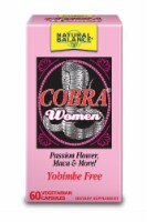 Natural Balance Cobra Women Dietary Supplement Vegetarian Capsules Perspective: Main