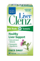 Body Gold® Liver Clenz Dietary Supplement Vegetable Capsules