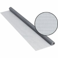 Phifer 30 In. x 84 In. Gray Fiberglass Screen Cloth Ready Rolls 3003928