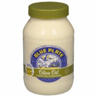 Blue Plate Light Olive Oil Mayonnaise 30 fl oz Perspective: Main