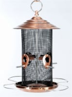 Audubon Mixed Seed Brushed Copper Bird Feeder Perspective: Main