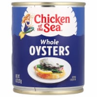 Chicken of the Sea® Canned Whole Oysters Perspective: Main