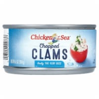 Chicken of the Sea Chopped Clams 6.5 ounces Perspective: Main