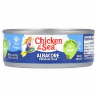 Chicken of the Sea Albacore Premium Tuna In Water No Salt Added - 5 oz (142 g) Perspective: Main