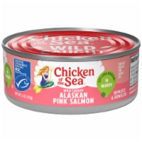 Chicken of the Sea Wild Caught Alaskan Pink Salmon, 25% Less Sodium 5 oz Perspective: Main