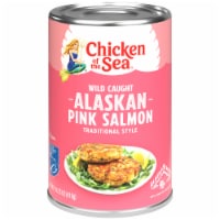 Chicken of the Sea Wild Caught Alaskan Pink Salmon, Traditional Style Perspective: Main