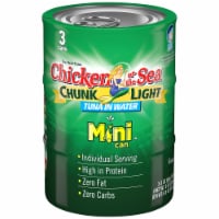 Chicken of the Sea® Chunk Light Tuna In Water Mini™ Cans Perspective: Main