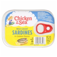 Chicken of the Sea Sardines in Lemon and Extra Virgin Olive Oil 3.75 ounces Perspective: Main