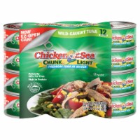 Chicken of the Sea Tuna Chunk Light - 7 Ounces - 12 ct