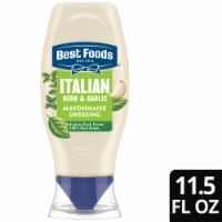 Best Foods Italian Herb & Garlic Mayonnaise Dressing Perspective: Main