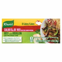 Knorr Beef Flavor Bouillon/Caldo de Res Bouillon Cubes Perspective: Main