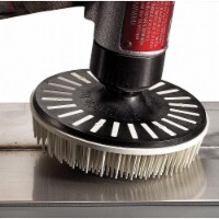 Scotch-Brite Bristle Disc,4.5 In Dia,3/4 In Trim,120G 61500139037