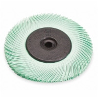 Scotch-Brite Radial Bristle Brush,T-C,6x7/16,1 Micron  61500187796