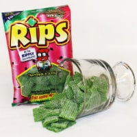Rips® Watermelon Bite Sized Licorice Candy Bag Perspective: Main