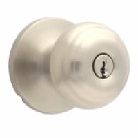 Atlas Classic Entry Door Knob - Satin Nickel