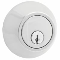 Atlas Satin Chrome Single Cylinder Deadbolt