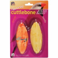 4" 2 Pack Flavored Cuttlebone Orange & Vanilla