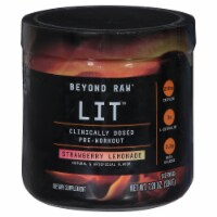 GNC Beyond Raw Strawberry Lemonade LIT Clinically Dosed Pre-Workout