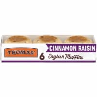 Thomas' Nooks & Crannies Cinnamon Raisin English Muffins