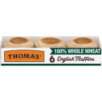 Thomas' Nooks & Crannies 100% Whole Wheat English Muffins