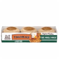 Thomas' Nooks & Crannies 100% Whole Wheat English Muffins
