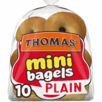 Thomas' Pre-Sliced Plain Mini Bagels