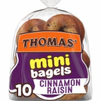 Thomas' Pre-Sliced Cinnamon Raisin Mini Bagels