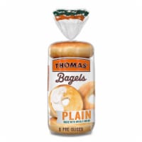 Thomas' Plain Whole Grain Bagels