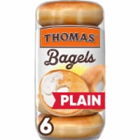 Thomas' Pre-Sliced Plain Bagels