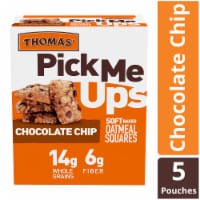 Thomas' Pick Me Ups Chocolate Chip Oatmeal Bars Perspective: Main