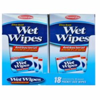 Personal Care 92131-3 Citrus Scent Wet Wipes - 18 Count- Pack of 24