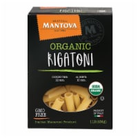 Organic Durum Wheat Semolina Rigatoni 16 oz (Pack of 4)