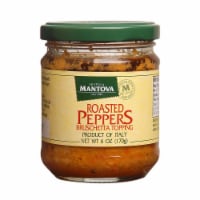 Mantova Roasted Peppers Bruschetta Topping