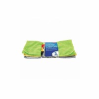Carrand Microfiber Cloth,12 x 16 ,Assorted,PK3 40061