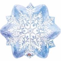 Mayflower Products Let it Snow Snowflake Foil Balloon Perspective: Main