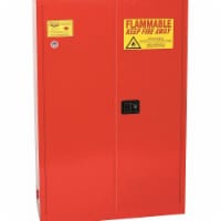 Eagle Flammable Liquid Safety Cabinet,Red  PI47X