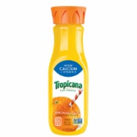 Tropicana No Pulp Calcium + Vitamin D Orange Juice