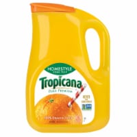 Tropicana Homestyle Some Pulp Pure Premium 100% Orange Juice Perspective: Main