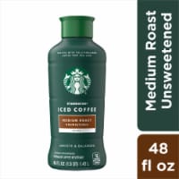 Starbucks® Medium Roast Unsweetened Black Iced Coffee