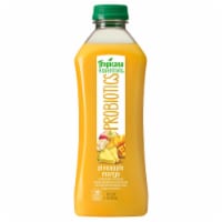 Tropicana Essentials Probiotics Pineapple Mango Juice Blend Perspective: Main