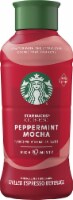 Starbucks Iced Espresso Beverage Peppermint Mocha Flavored Perspective: Main