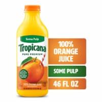 Tropicana Pure Premium Original Some Pulp No Sugar Added 100% Orange Juice