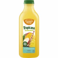 Tropicana Refreshers Pineapple Mango Juice Drink With Real Fruit Juice Perspective: Main