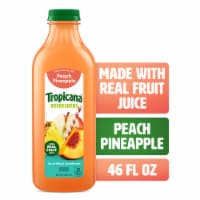 Tropicana Refreshers Peach Pineapple Juice Drink With Real Fruit Juice Perspective: Main