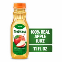 Tropicana No Sugar Added Single Serve 100% Apple Juice Perspective: Main